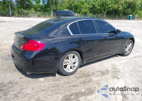 2012 Infiniti G37 Journey z USA, uszkodzony, nr VIN JN1CV6AP7CM935786